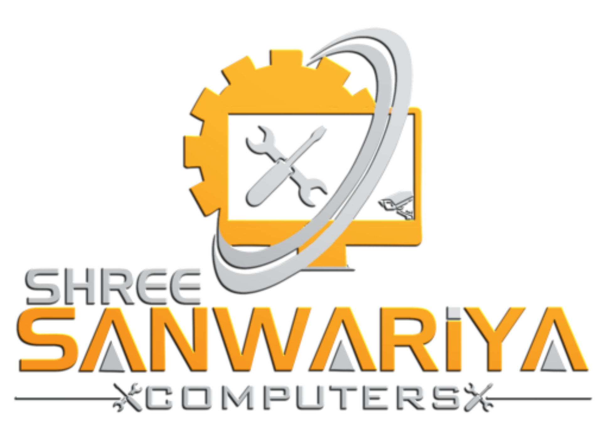 Logo of shree sanwariya computers